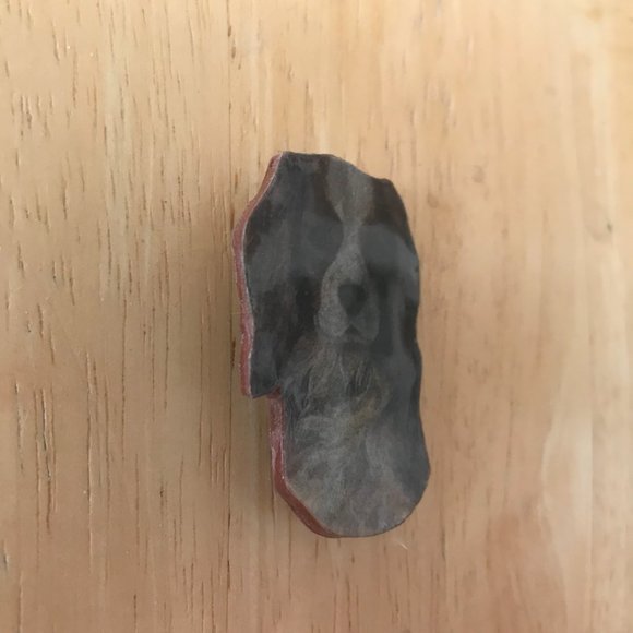 Cavalier King Charles Dog Pin Brooch Handmade VTG - Picture 4 of 6